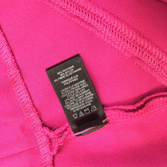 Express| Hot pink pencil skirt - Picture 9 of 10